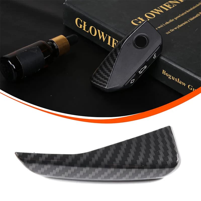 ABS Smart Car Key Cover Case Side Frame Replacement Parts For 2023 2024 2025 2026 BMW X1 iX XM X5 X6 X7 i7 Accessories