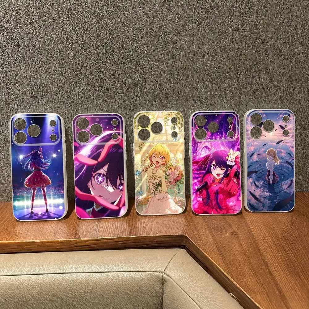 Anime O-Oshi no Ko  Magsafes Wireless Charging Case for iPhone 17 16 14 15 Plus 13 12 ProMax Air 11 Soft Cover