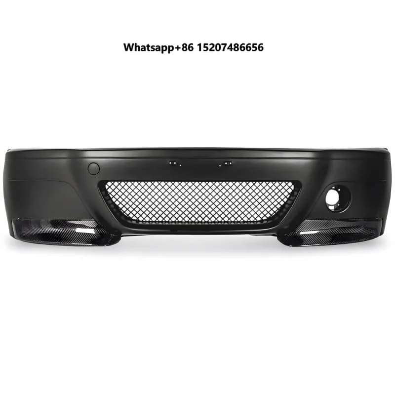 Fit E46 Bumper for 7 Series F01 F02 Upgraded Wd-style Front Bumper Rear Bumper Rear Lip Exhaust Body Kit