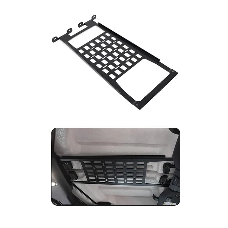 For Off-road Exterior Accessories Steel And Aluminum Roof Rack Multi-functional Storage Shelf Panel For Jeep Wrangler JL JT