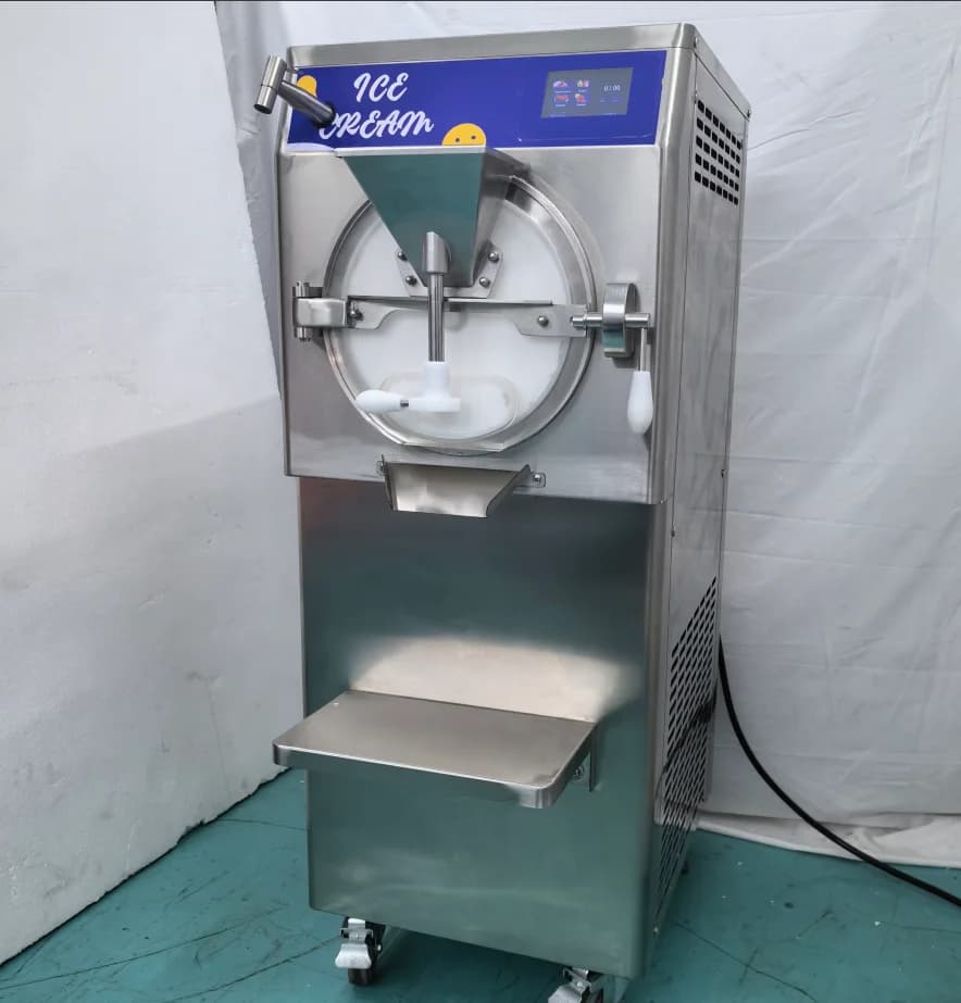 High Efficiency 5 Function Ice Cream Equipment Commercial Gelato Hard Ice Cream Making Machine