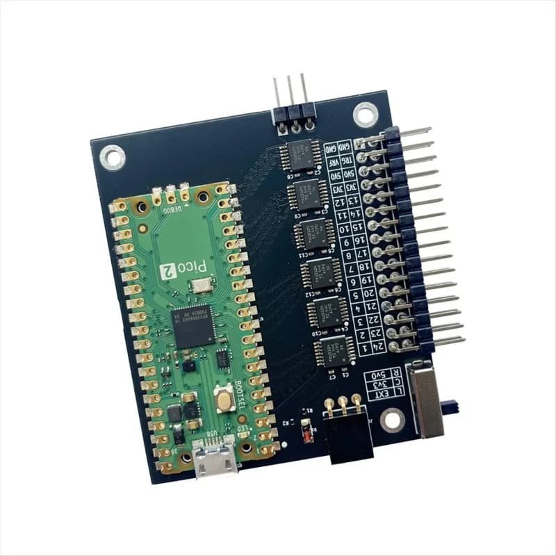 Logic Analyzer V6.0 RP2350 2 400MHz 24 Channel Logic Analyser Software is Available for , OSX and Linux