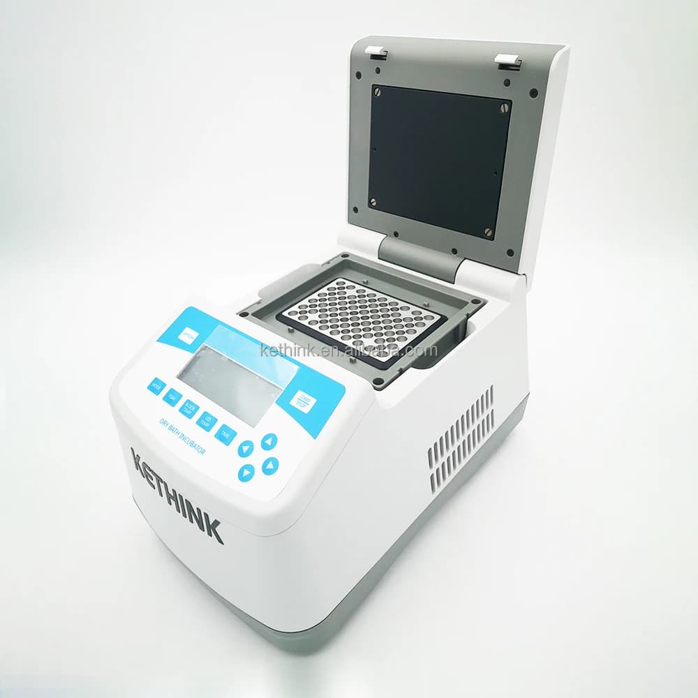 Laboratory Sample Incubation Instrument KETHINK KT-ES1000 Dry Bath Incubator(Heating Lid Metal Bath)  with ES Series Block
