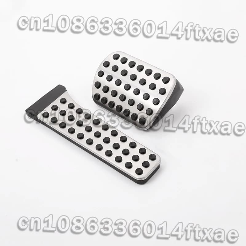 2 PCs car fuel brake Pedal For Mercedes benz C GLC E Class W205 X253 W213 -2019, without drilling, car accessories