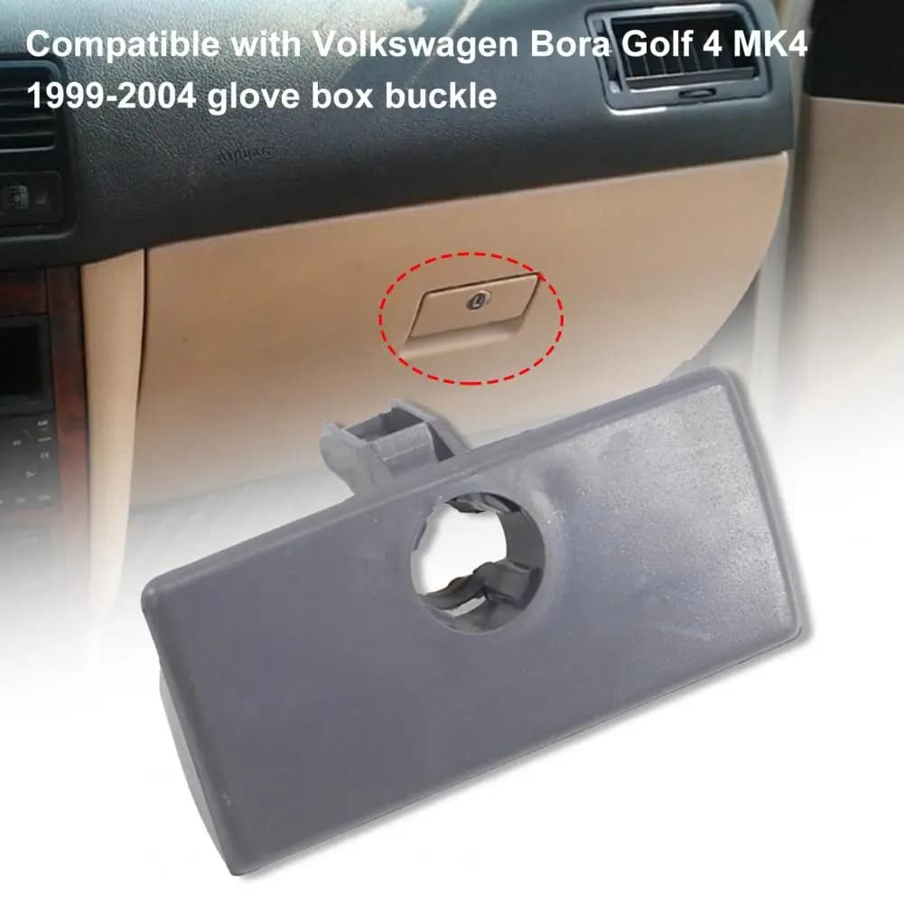 Glove Box Clip Professional Easy Installation Compact Reliable Glove Box Latch Lock Catch for VW Bora Golf 4 MK4 1999-2004