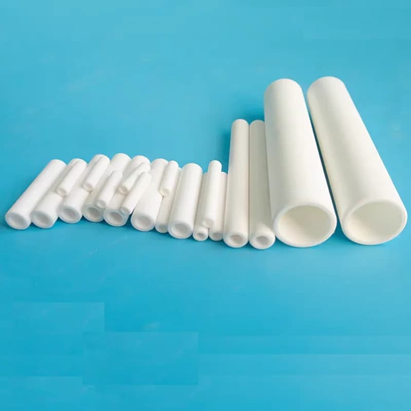 1pcs 0.4mm to 3mm Alumina ceramic tube Hollow insulating rod capillary pipe Thermocouple protection tube 100mm length customize