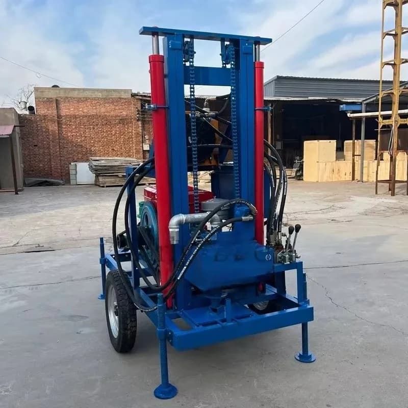 Small Water Well Drilling Rig for Sale - Wholesale 150m 180m 200m Craigslist Wells Drilling Machine