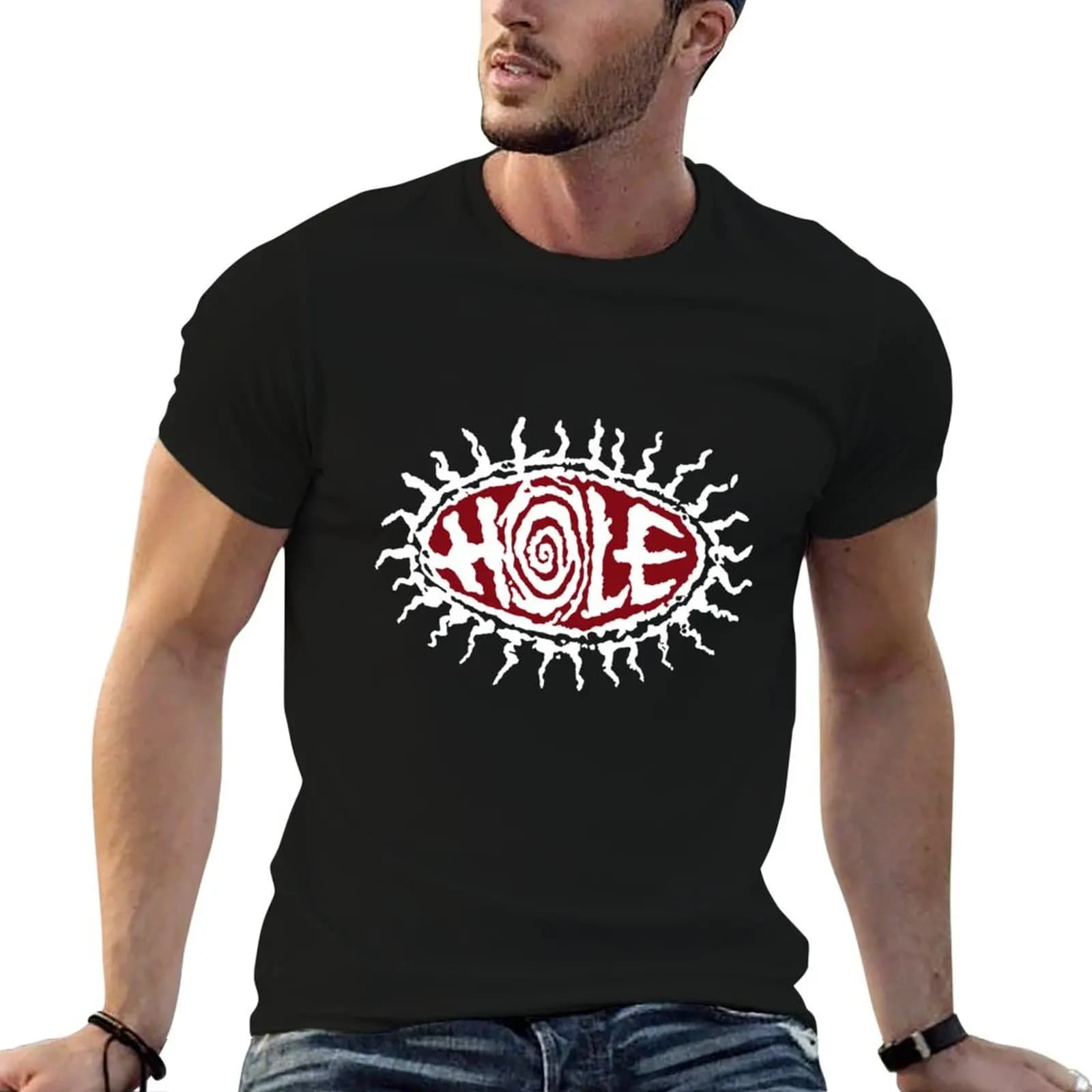 Courtney Love - Hole T-Shirt man t shirts cotton man t shirts for men cotton tshirt 100% T-Shirt