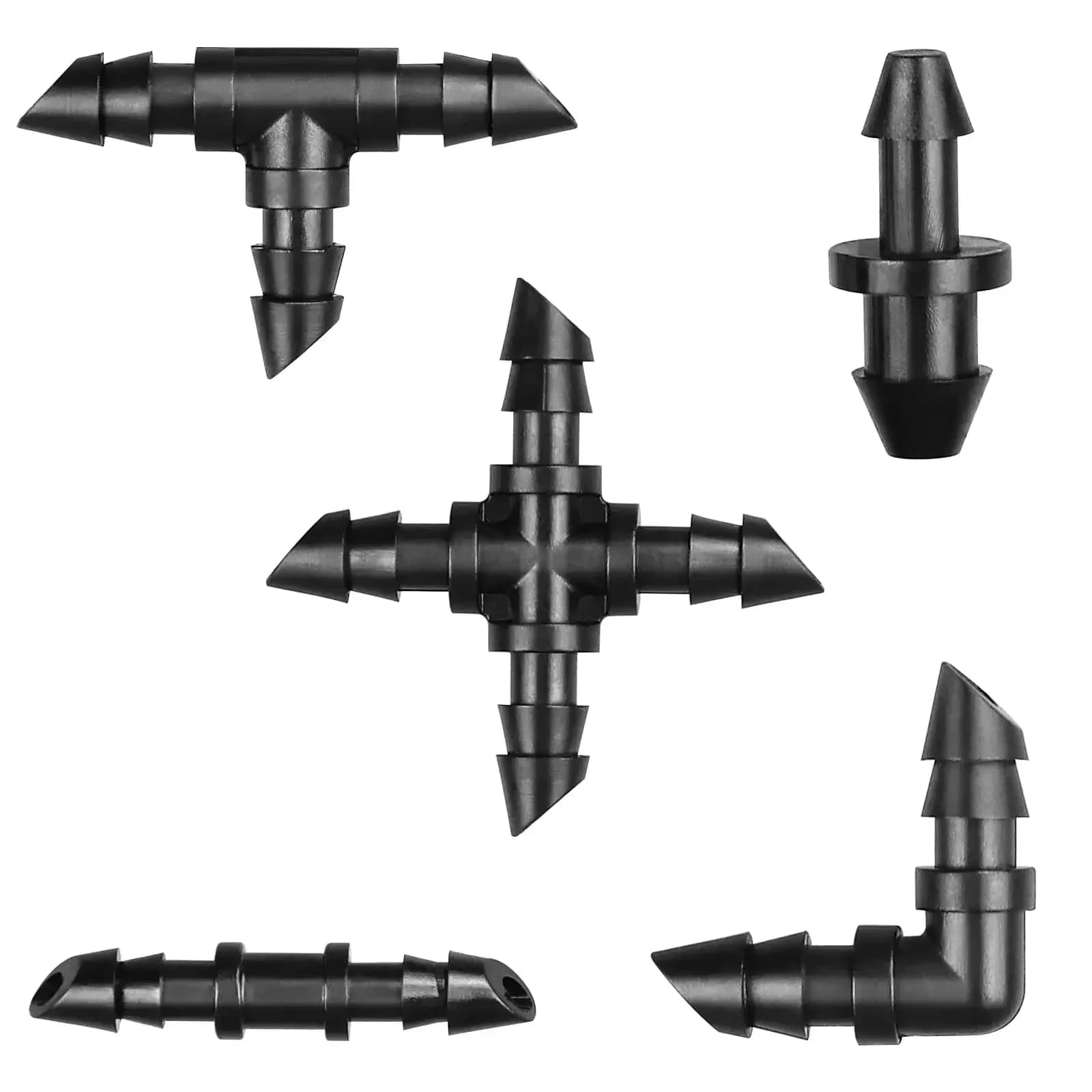 Agricultural Garden Drip Irrigation System Coupler Water Pipe Fitting Tee Pvc Pipe Accessories