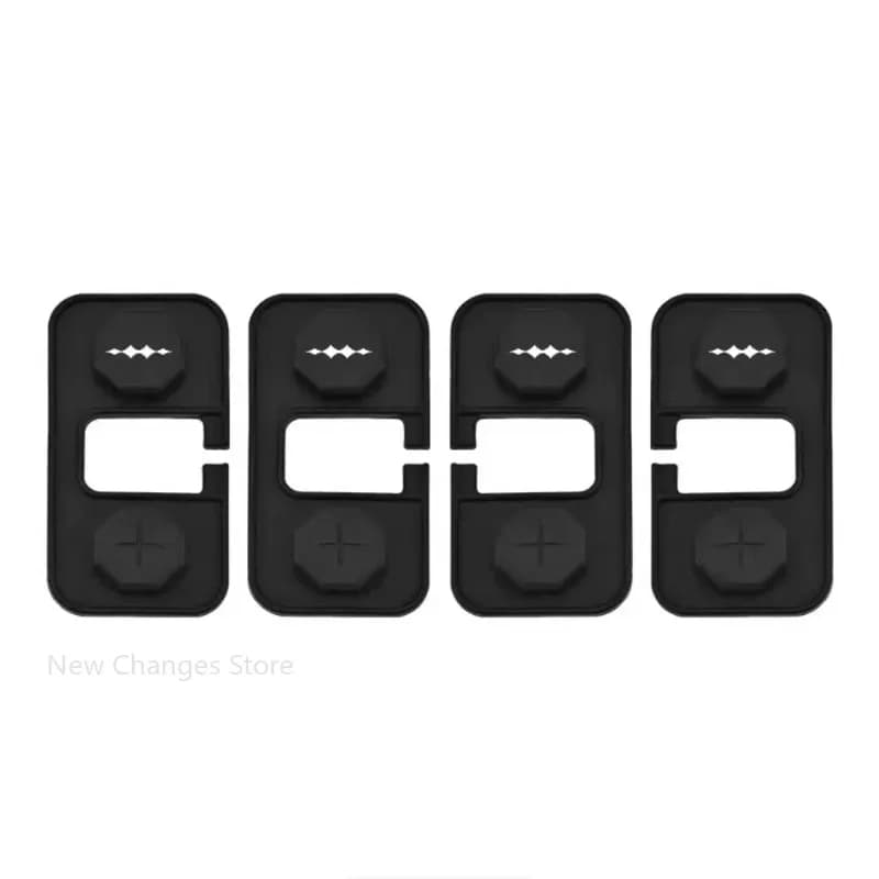 For BYD Denza B8 2025 2026  Door Lock Buckle Limiter Protection Cover Shock Absorption Silicone Pad Upgrade Parts