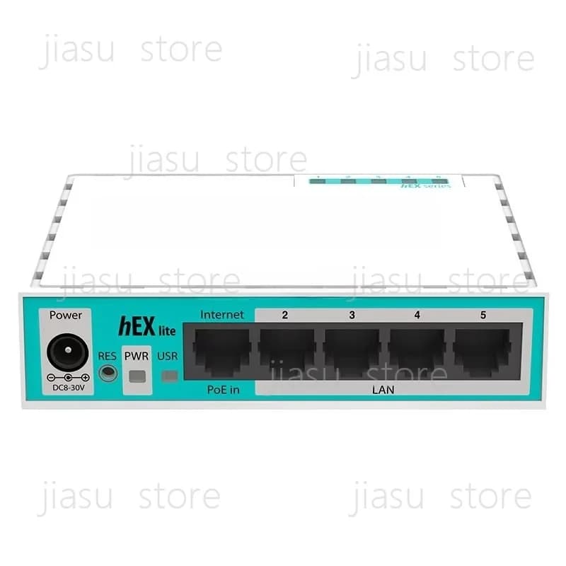 RB750r2 RB750Gr3 RB750UPr2 Wired Router, 5-Port Ethernet ROS Network Replacement Router