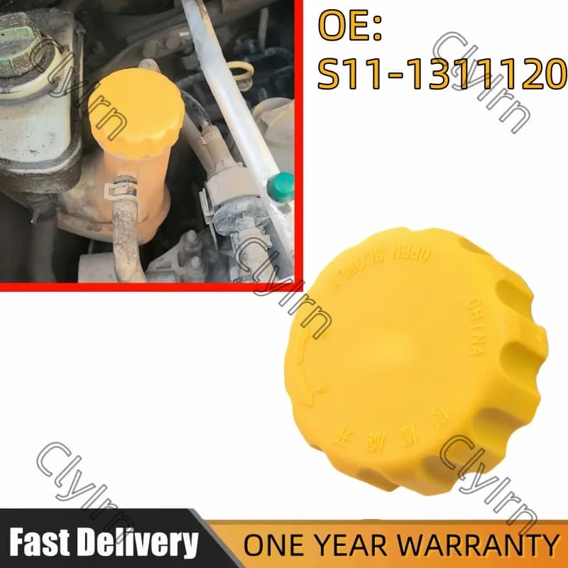 Expansion Tank Cover for Chery QQ Sweet A3 A5 E5 QQ3 Fora Inflation Box Cap Car Accessories S11-1311120