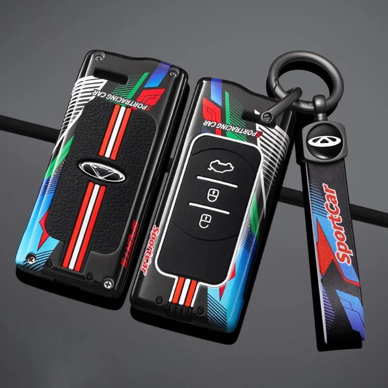 Zinc Alloy Silicone Car Key Remote Case Cover Shell Fob For Chery Tiggo 4 5X 7 Pro 8 Exeed Txl Tx Lx Car Accessories