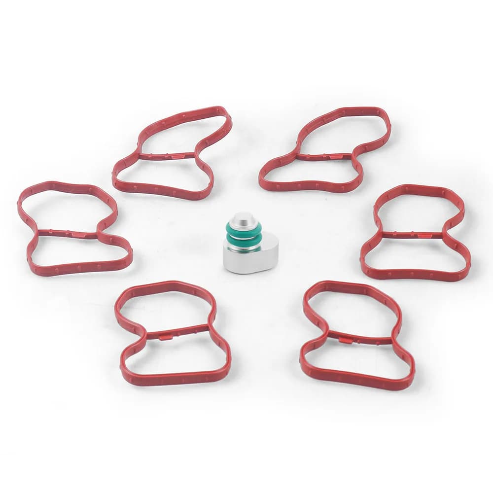 For swirl valve plug removal kit with 6 aluminium and rubber washers for N57 N57S E90 E91 E92 E93 F07 F10 F11
