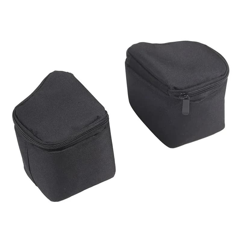 For Land Rover Defender 90 110 2020-2024 Oxford cloth black car steering wheel storage bags on both sides interior accessories