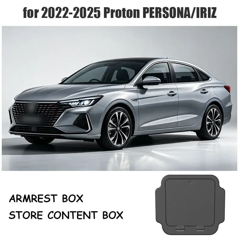 for 2022-2025 Proton PERSONA/IRIZ armrest box hidden storage box interior modification storage box