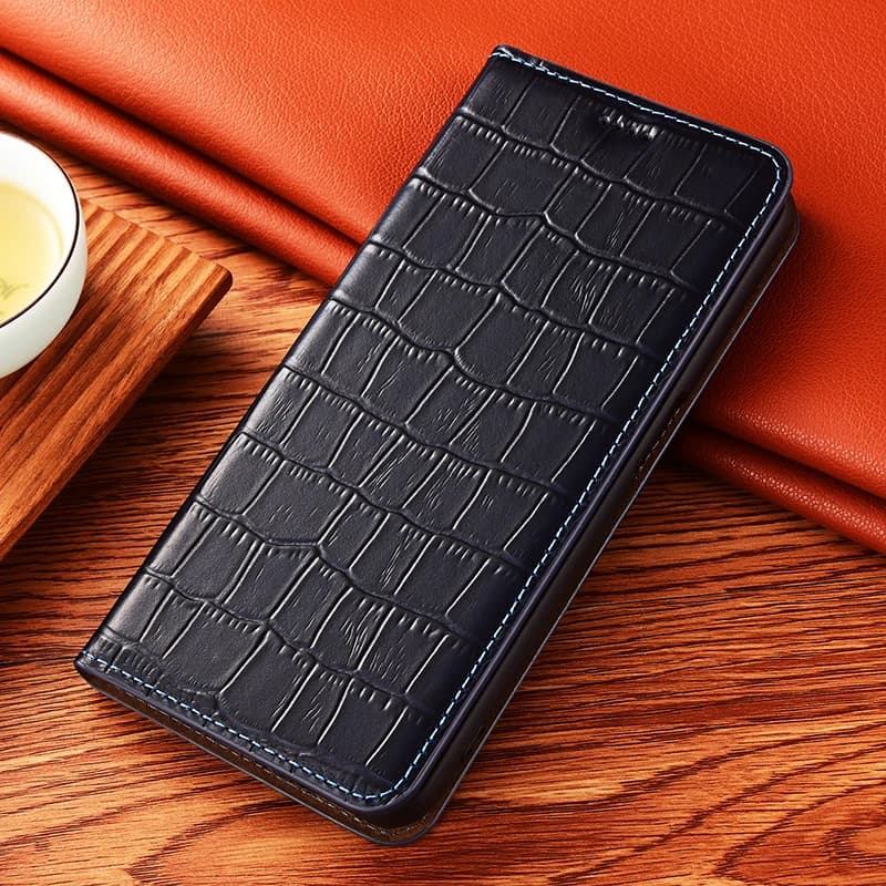 Case For OnePlus 3 3T 5 5T 6 6T 7 7T 8 8T Pro Bamboo Grain Business Leather Magnetic Flip Cover