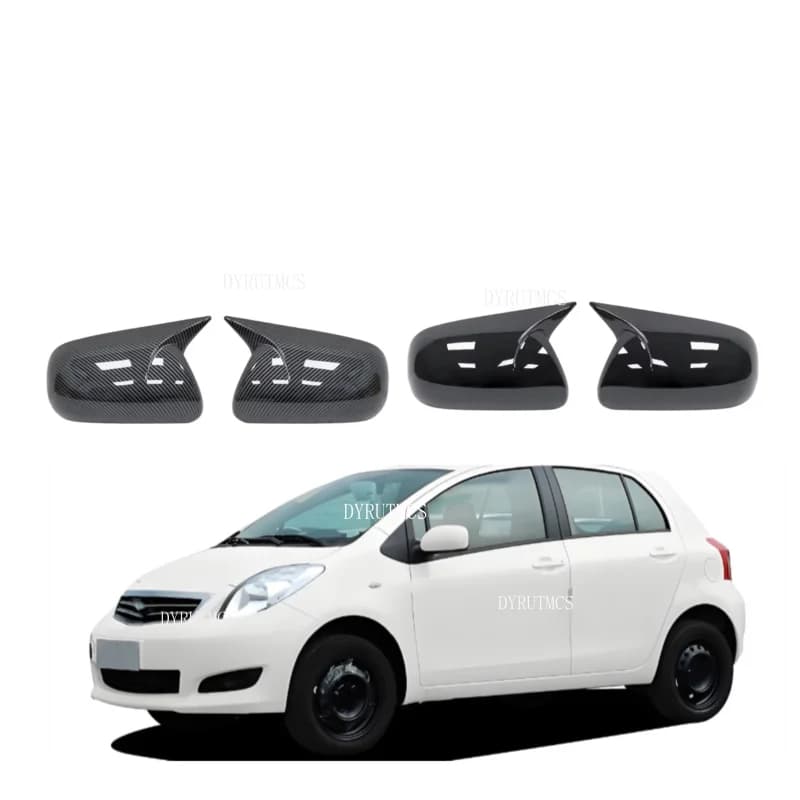 Car Rearview Side Mirror Cover Fit for Toyota Yaris Sedan 2003-2013 for Corolla 2007-2013 Wing Cap Rear View Case Trim
