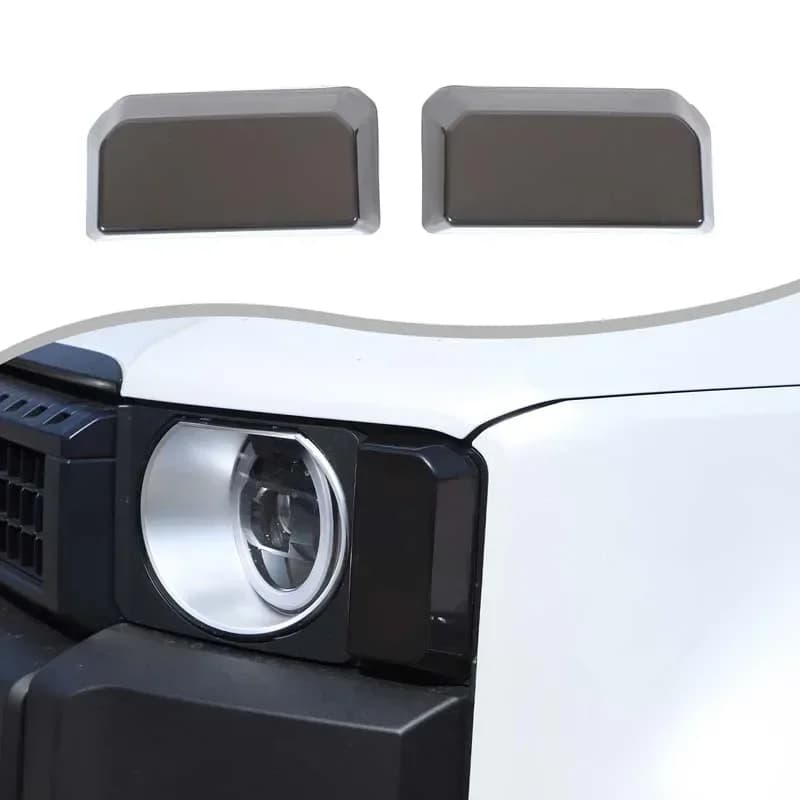 For Toyota Land Cruiser Prado 250 LC250 2024+ABS Car Headlight Turn Signal Brake Light Tail Light Cover Sticker Car Accessorie