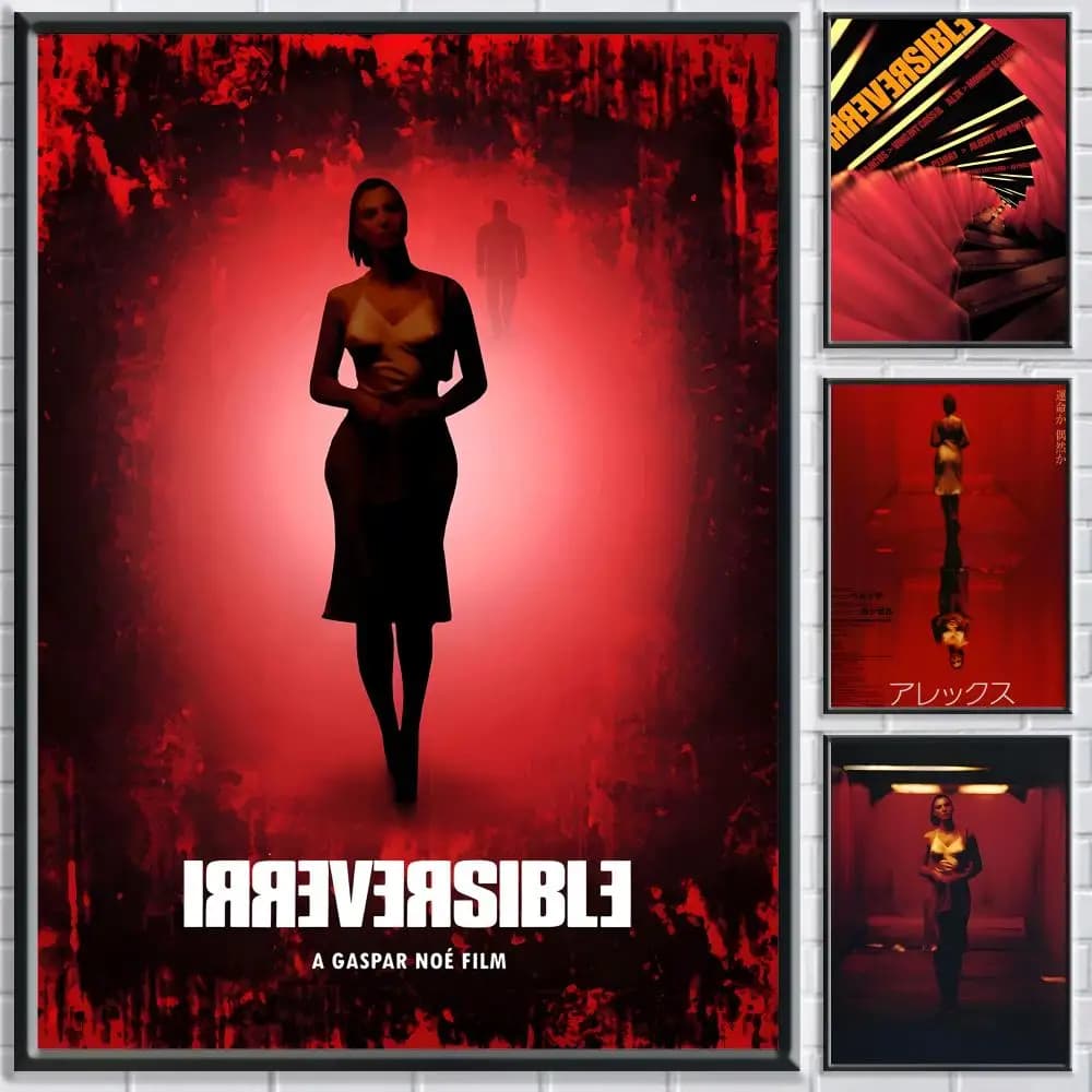 Movie I-Irreversible Poster HD Self Adhesive Waterproof Wall Art Ideal for Home Office Dorm Bedroom Great Gift
