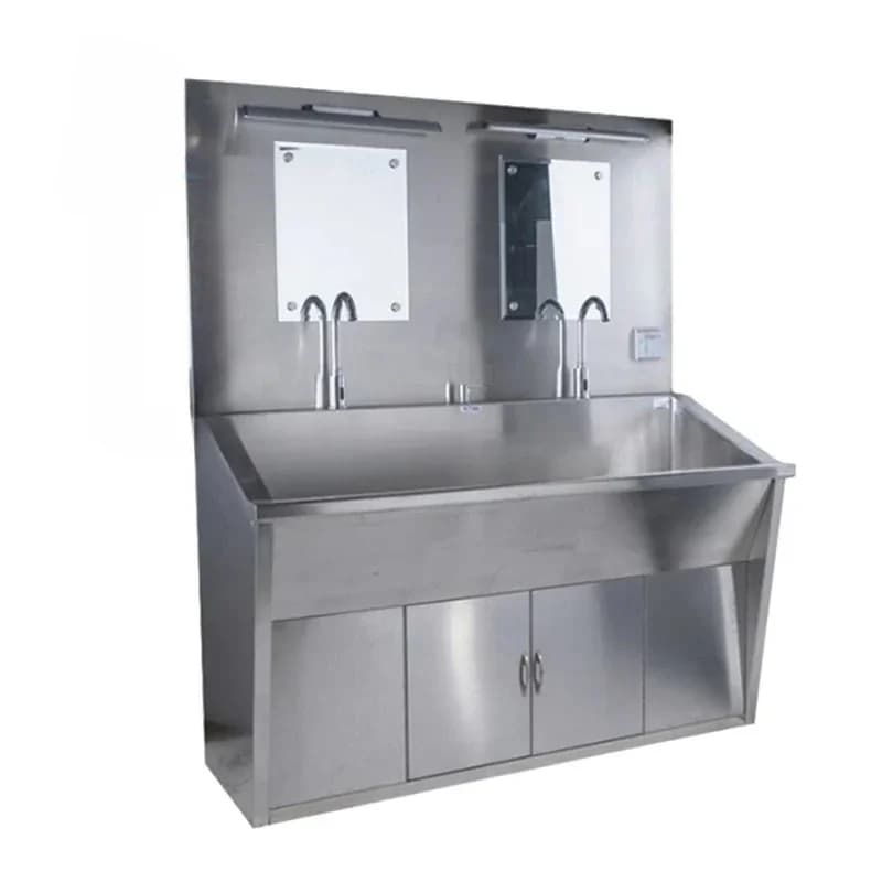 Classical Model New Design Casual Hospital Wash Basin Foot Style and Sensor Hand Wash Basins for Clinic