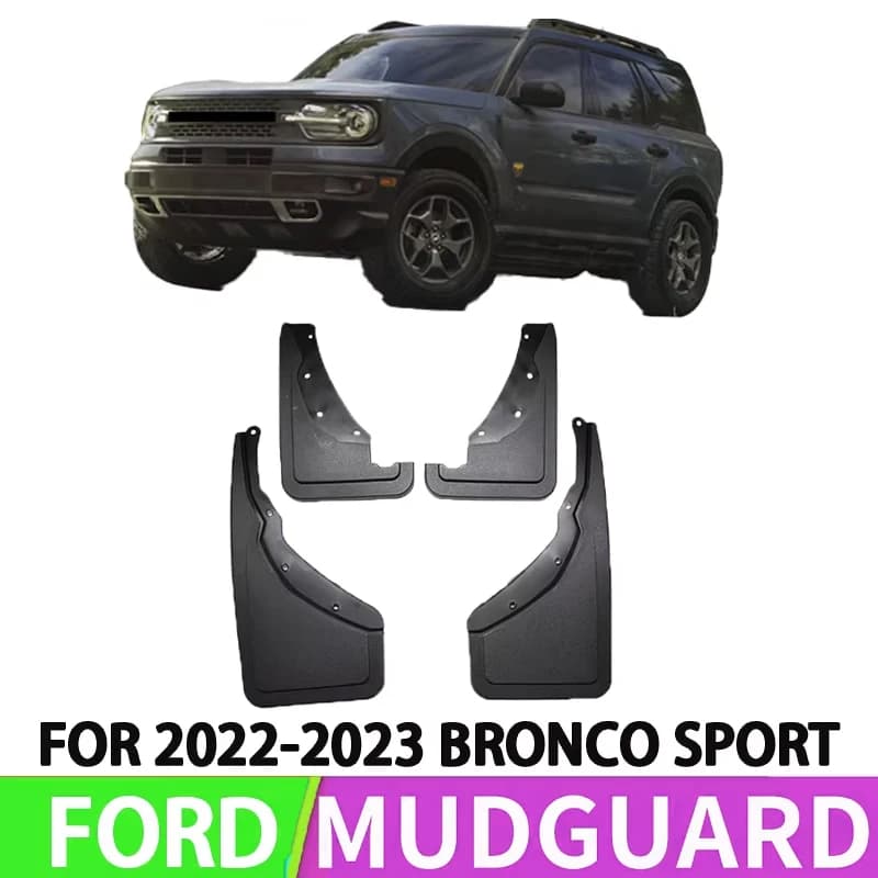 Suitable for 2022-2023 Ford Fierce Horse Sport Car Front and Rear Wheel Special Fender Splash Retort