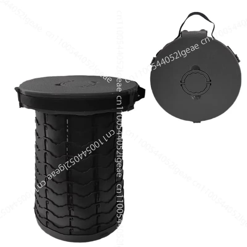 Portable Folding Toilet Outdoor Camping Toilet Camping Portable Toilet 1PC