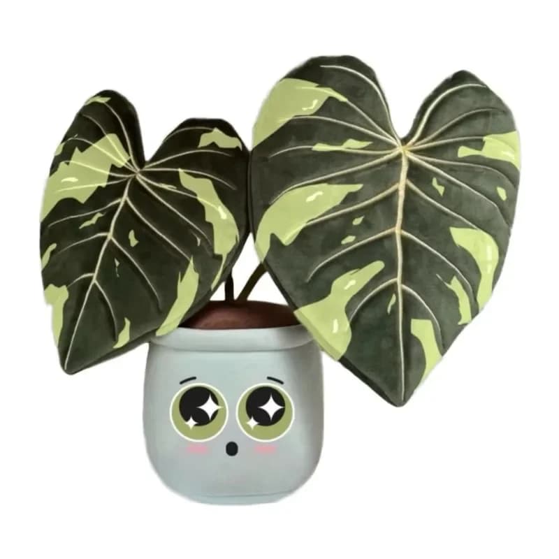 Plant plush toys cute indoor garden decoration children and plant lovers simulate real plants potted plush toys