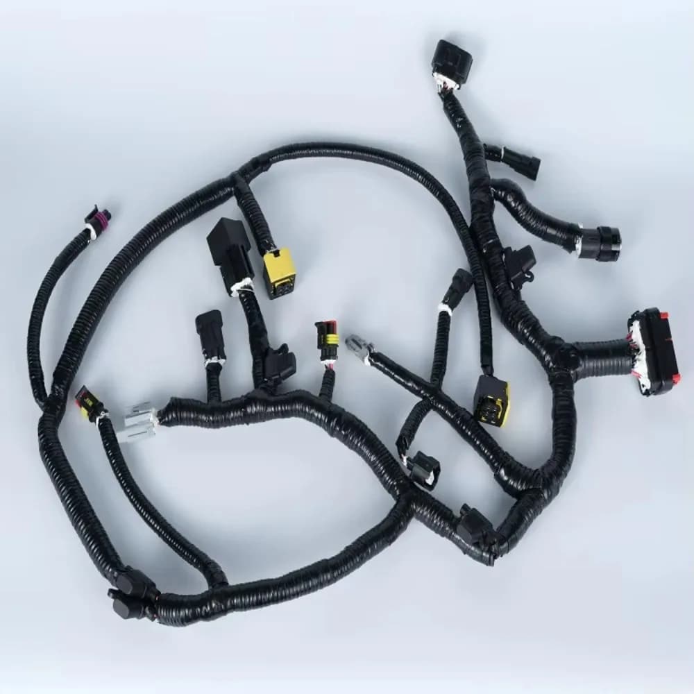Diesel engine custom wiring harness OEM ODM agricultural cable excavator wiring harness industrial control cable assembly