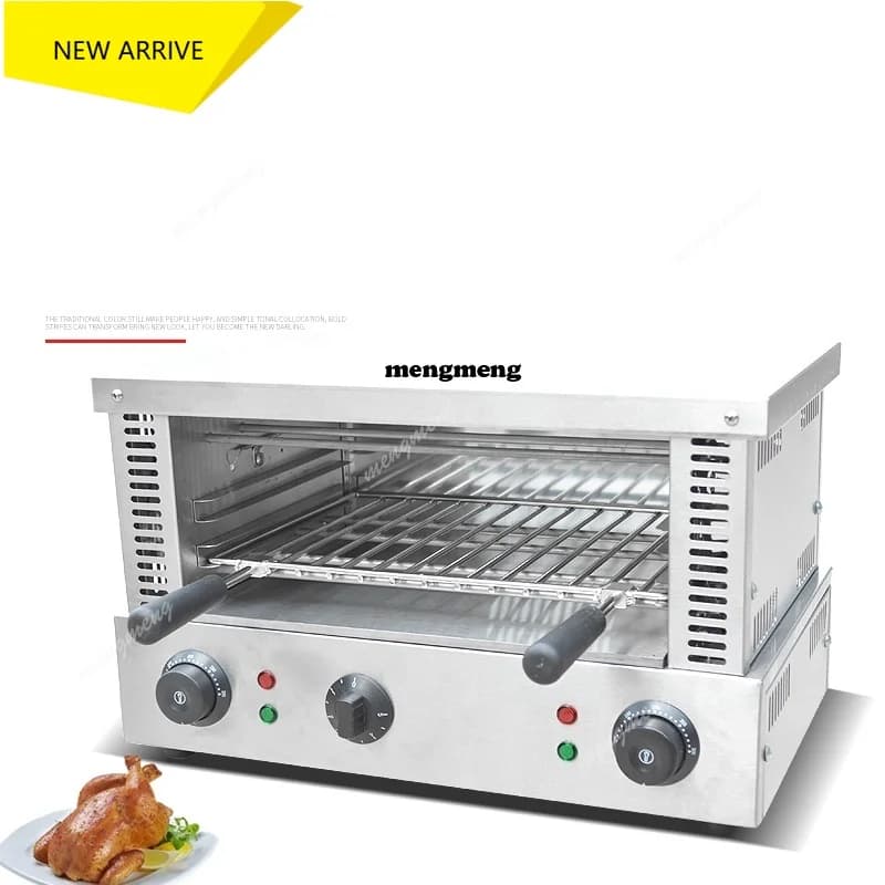 Commercial 220V Electric Stainless Steel Salamander Grill For Restaurant Use