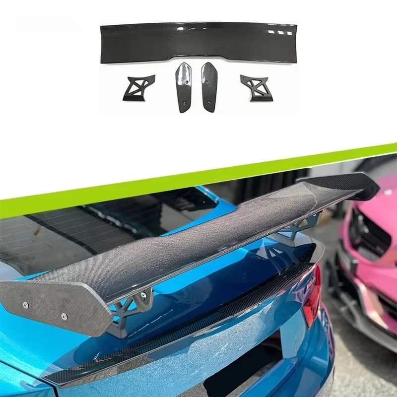 Dry Carbon Fiber Rear Bumper Spoiler for All  Sedan Dry Carbon Fiber GTS Type Car Rear Trunk Spoiler GT Wing Car wings