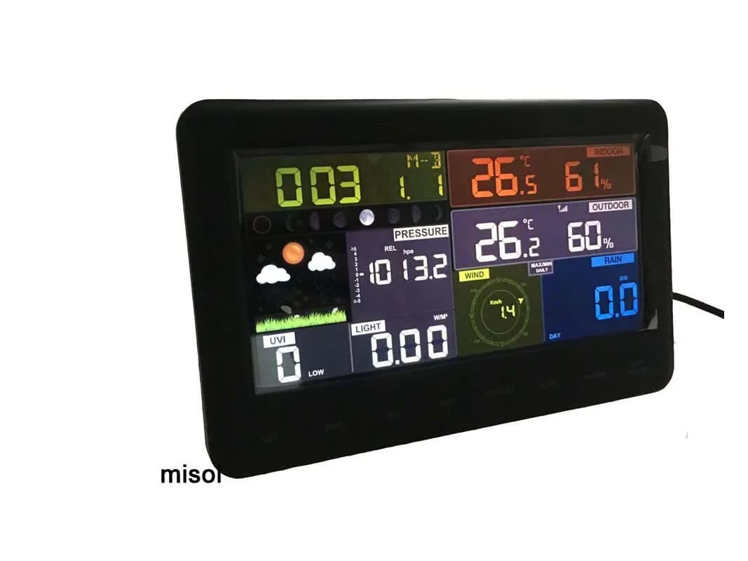 Misol Display (Spare Part) for Weather Station Wireless 433MHz (WH2900)