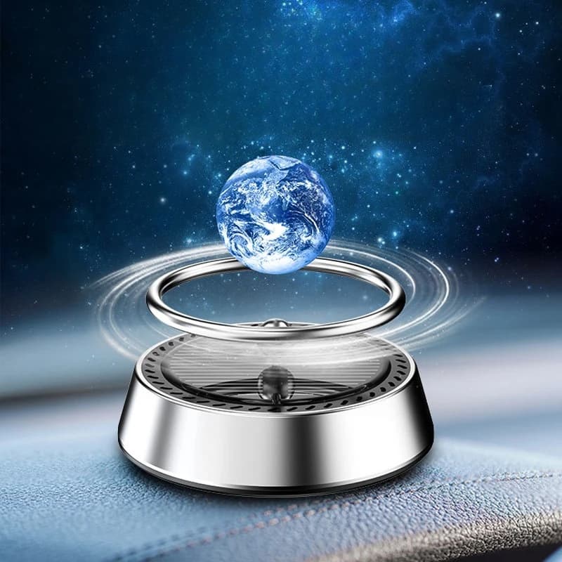 For Universal Cars Solar Power Car Air Freshener Perfume Ornament Center Console Decoration Interior Aroma Fragrance Accessories