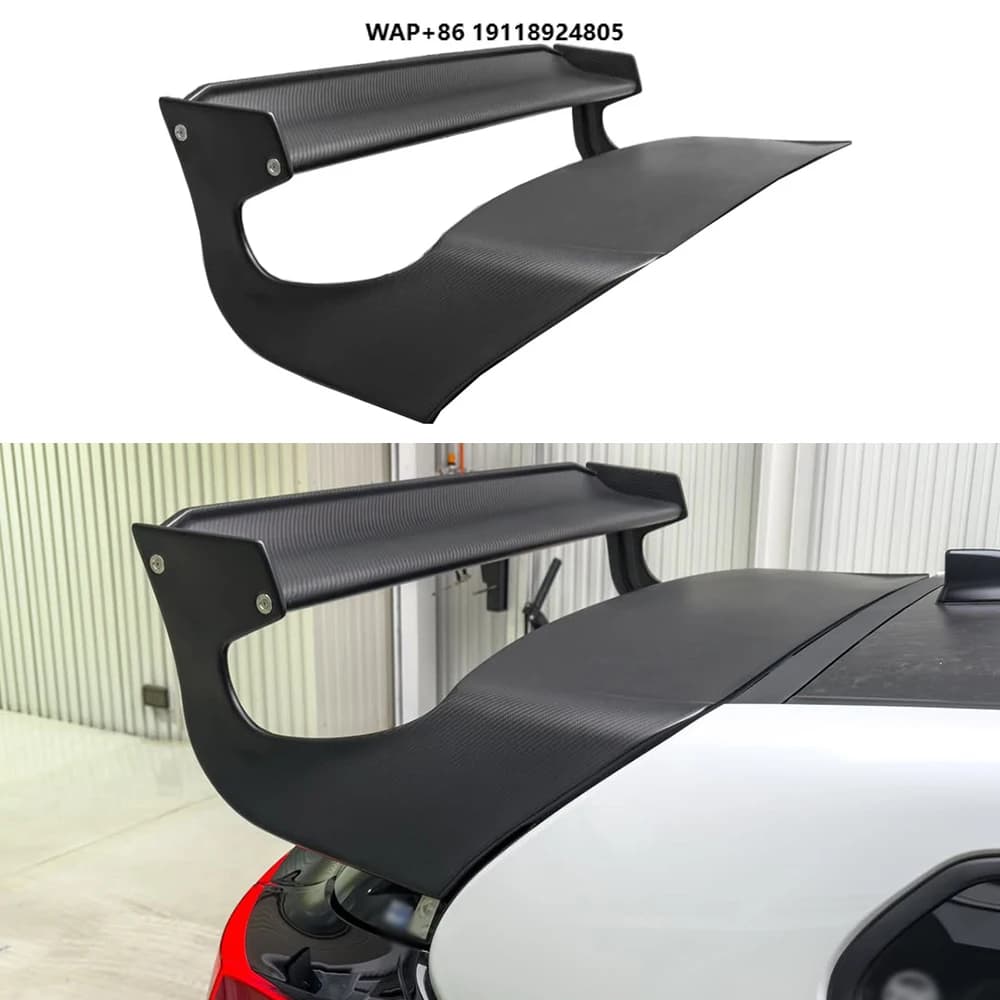 GR YARIS GXPA16 FG Type Carbon Fiber Rear Wing Roof Spoiler Body Kit Easy Replacement Installation
