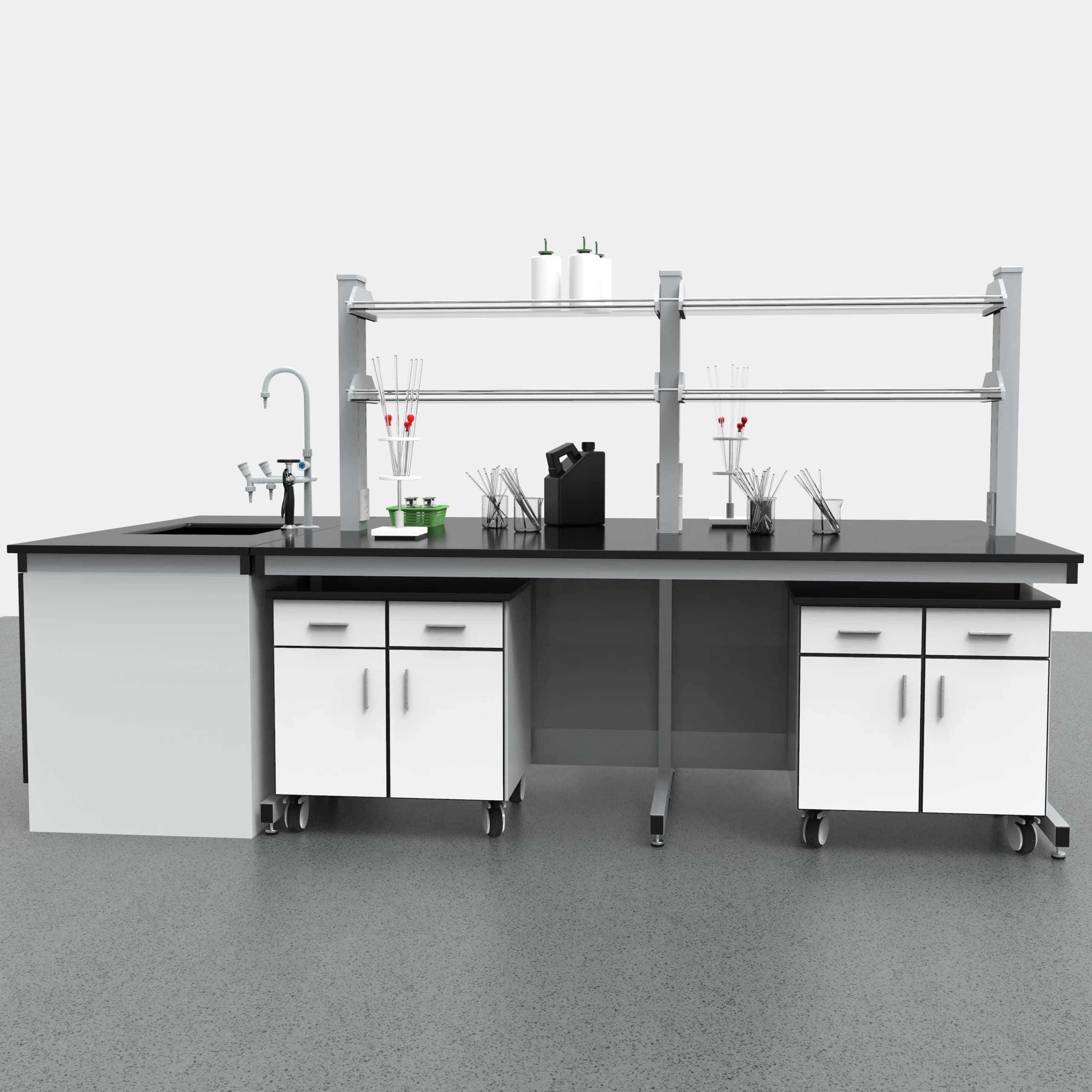 Hot Selling High Quality Long Bench Chair for Central Laboratory Stainless Steel Material for Schools and Hospitals