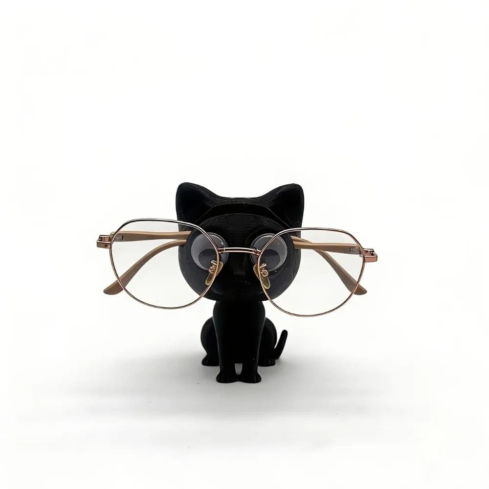 Glasses Shelf Rack 3D Print Eyeglass Show Holder Non-slip Animal Cat Glasses Display Stand Decorations Cute Cat Ornaments Gifts