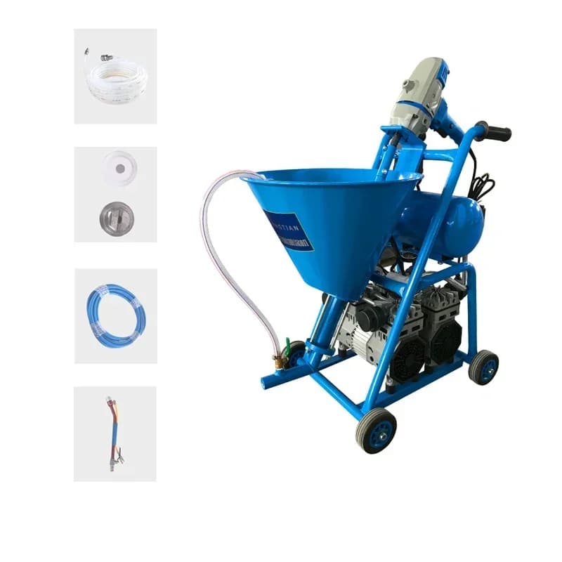 Multifunctional Waterproof Spraying Machine for Polyurethane Putty Cement Grouting - Complete Accessory Set Included