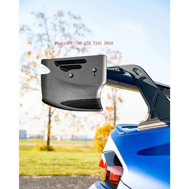 Dry Carbon Fiber Racing Trk Rear Wing Spoiler
