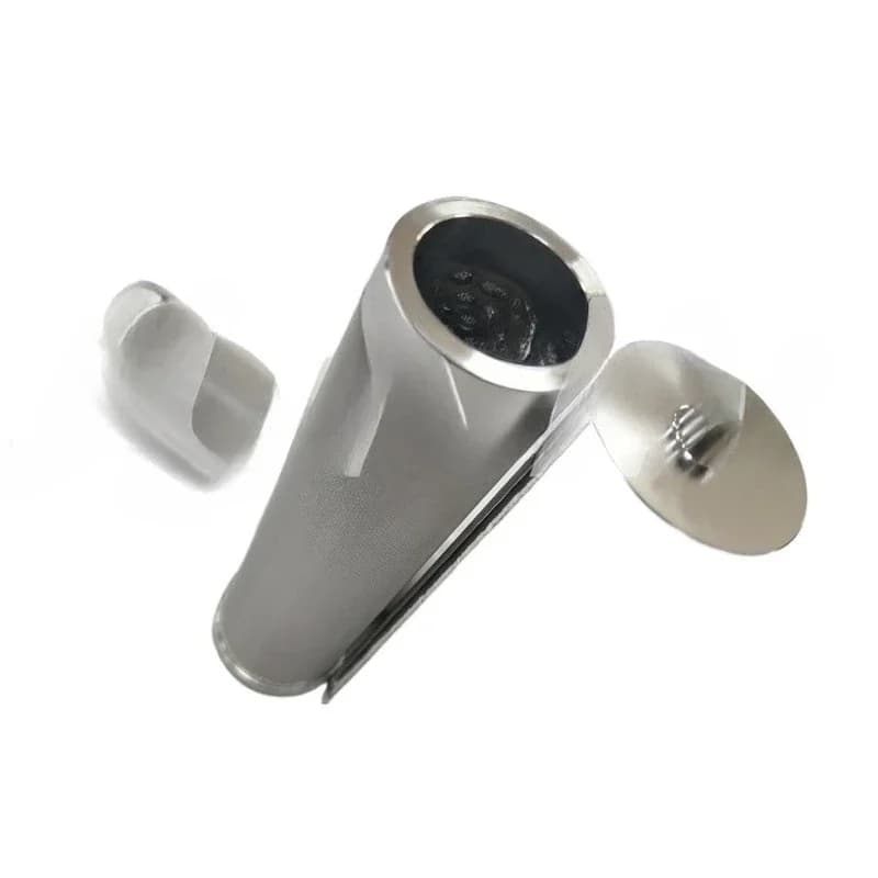 Stainless steel candle ceramic filter folding candle filter element for air-oil-water separator filter
