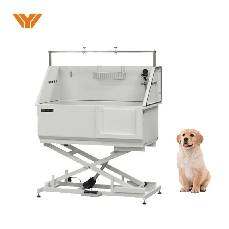 2026 Pet Dog Bath Tub Eco-Friendly Stainless Steel Modern Design High Quality Grooming Table For Dogs Cats Small Animals