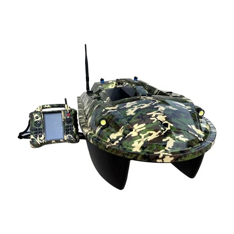 With And Sounder Remote Controller Sonar Fishing Bait Boat AA