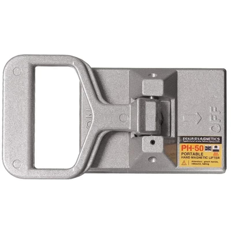 Handheld crane Iron plate handling tool Suction cup Portable lifting lifting equipment Portable permanent magnet steel