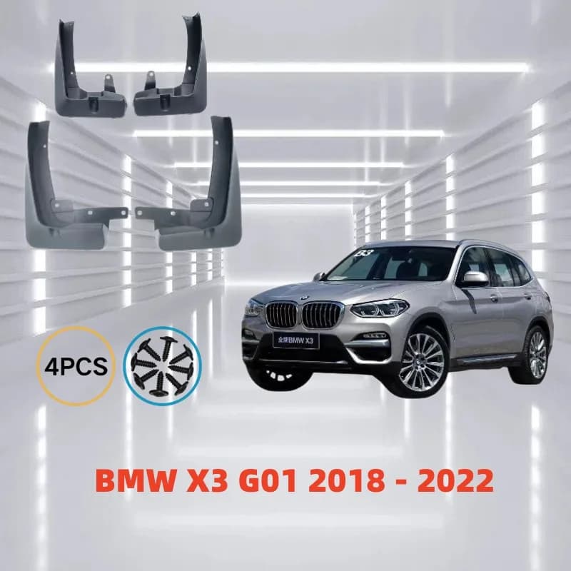 For BMW X3 G01 2018 2019 2020 2021 2022 Fender Mudflaps Splash Guards Mudguards Mud Flaps Car Accessories