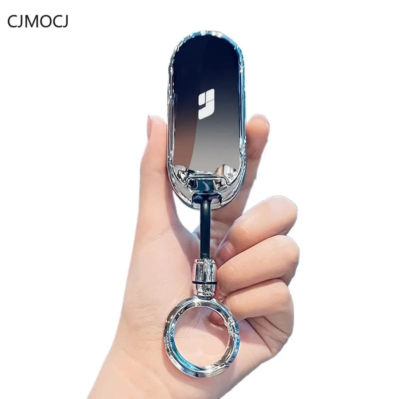 Premium Zinc Alloy Key Cover Case for Li Auto L9 / L8 / L7 / One / MEGA / L6 (2025) - Protective Key Fob Shell Keychain