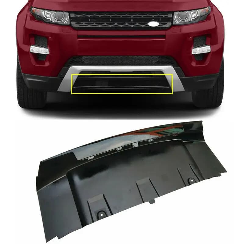 Front Bumper Tow Hook Trailer Cover For Land Rover Range Rover Evoque Dynamic 2010-2015 Spoiler Lip Skid Plate Splitter LR028187