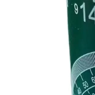 Pipe Measuring Tape PVC Wrap Around Ruler For 1-6 Inch Diameter Pipe Trimming And Fitting Tool Black Green