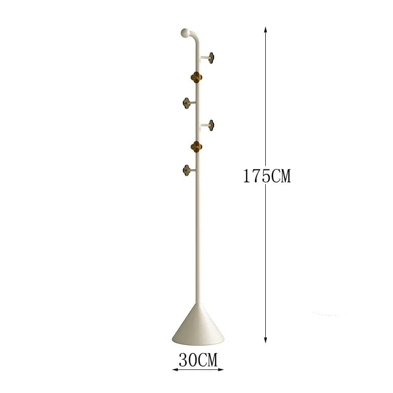 Household indoor hanger, floor-to-ceiling vertical clothes rack