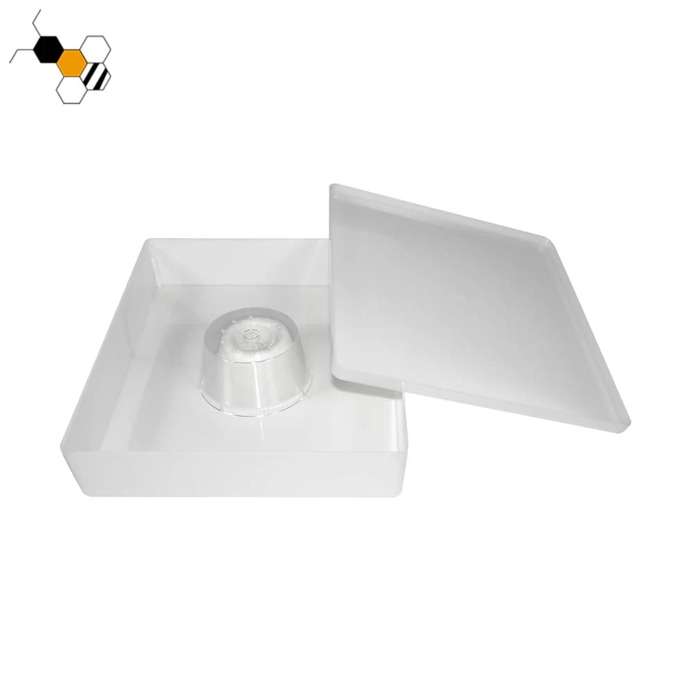 Hot Selling Plastic 6L Square Bee Hive Top Bee Feeders for Hives