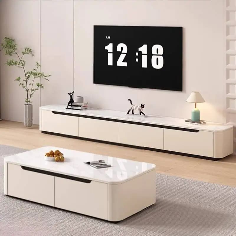 Hidden Glossy Tv Cabinet Classic Drawers Cheap Luxury Modern Tv Cabinet Storage Nordic Unique Muebles De Sala Furniture Home