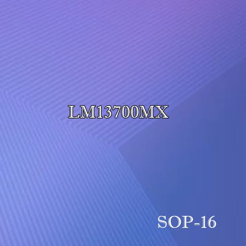 LM13700MX LM13700M   original plastic shell